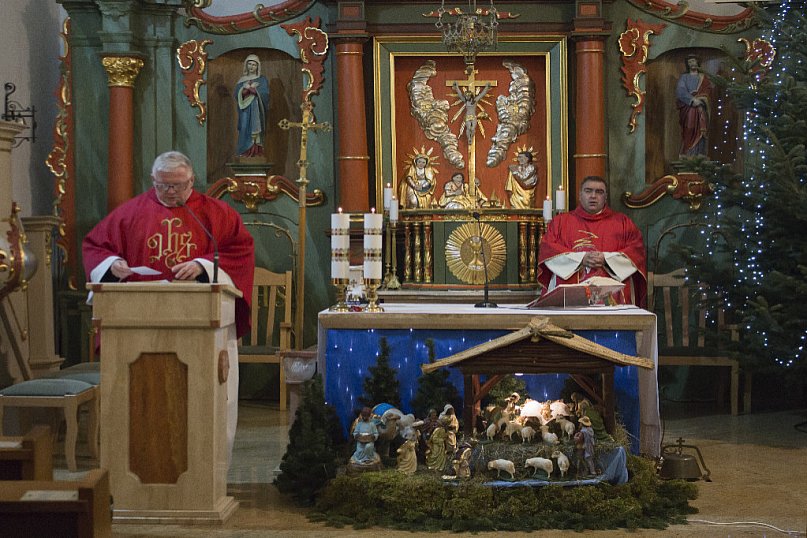 POŚWIĘCENIE GROBU WETERANA POWSTANIA STYCZNIOWEGO