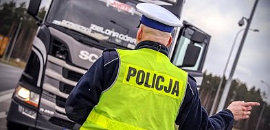 Ogólnopolska akcja „Truck & Bus” – policja kontroluje kierowców pojazdów ciężarowy-10058