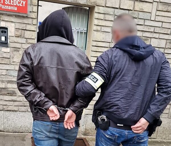 Starogardzcy kryminalni zatrzymali poszukiwanego w Poznaniu