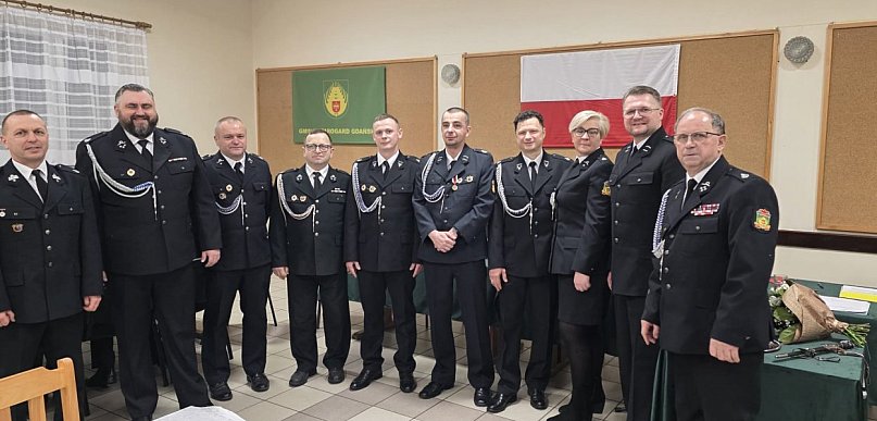 Nowe władze OSP Siwiałka wybrane.