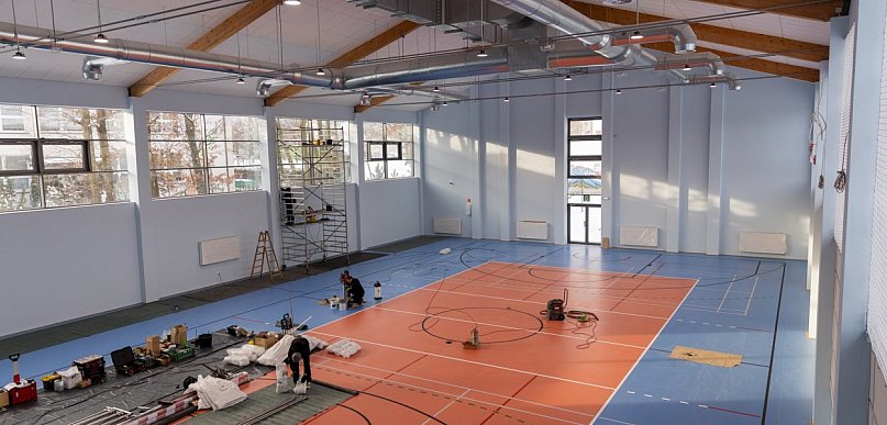 Nowa sala sportowa przy PSP nr 4 coraz bliżej otwarcia