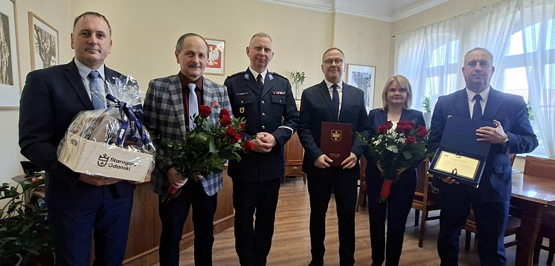Komendant Powiatowy Policji w Starogardzie Gdańskim przechodzi na emeryturę
